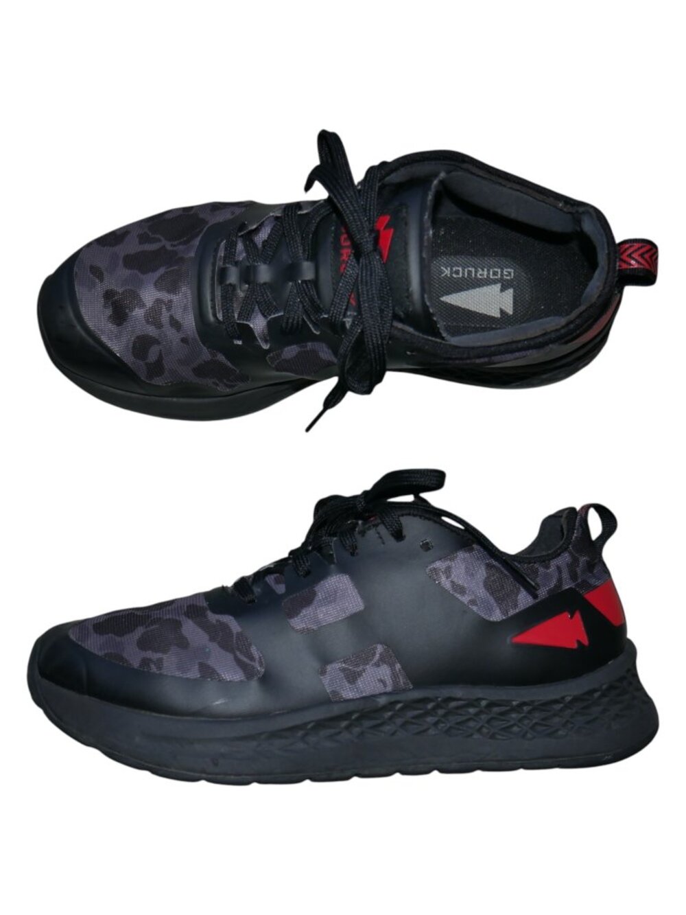 GORUCK  Rough Runner Sneakers Mens size 8.5 Womens 10.5 All Terrain Trail Cam0
